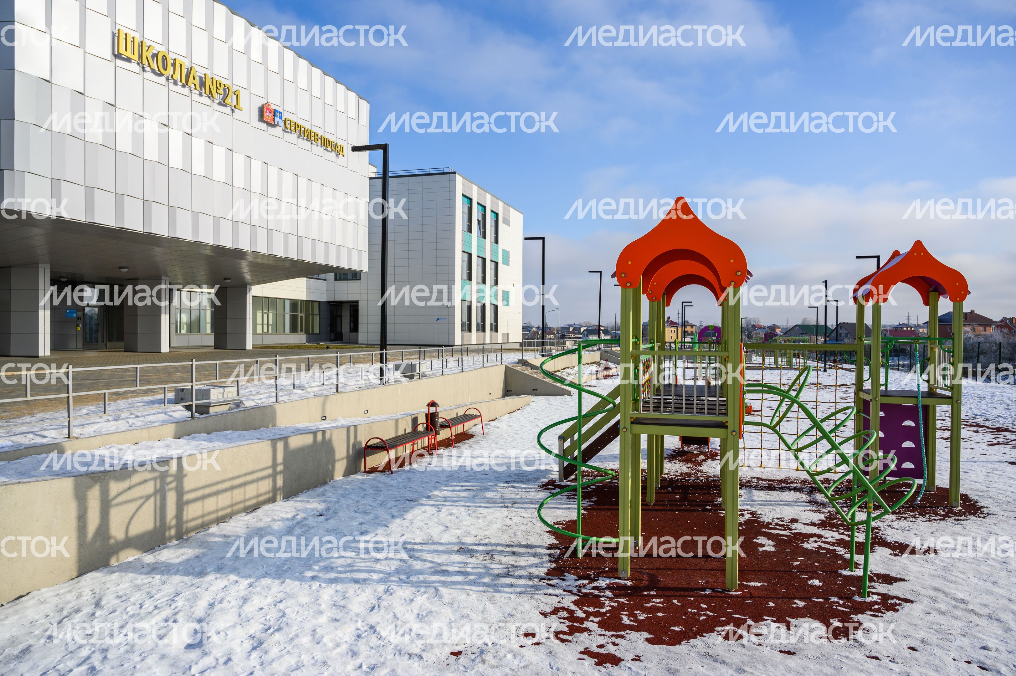 Новая средняя школа №21 в мкр. Зубачево в Сергиевом Посаде Новая средняя школа №21 в мкр. Зубачево в Сергиевом Посаде