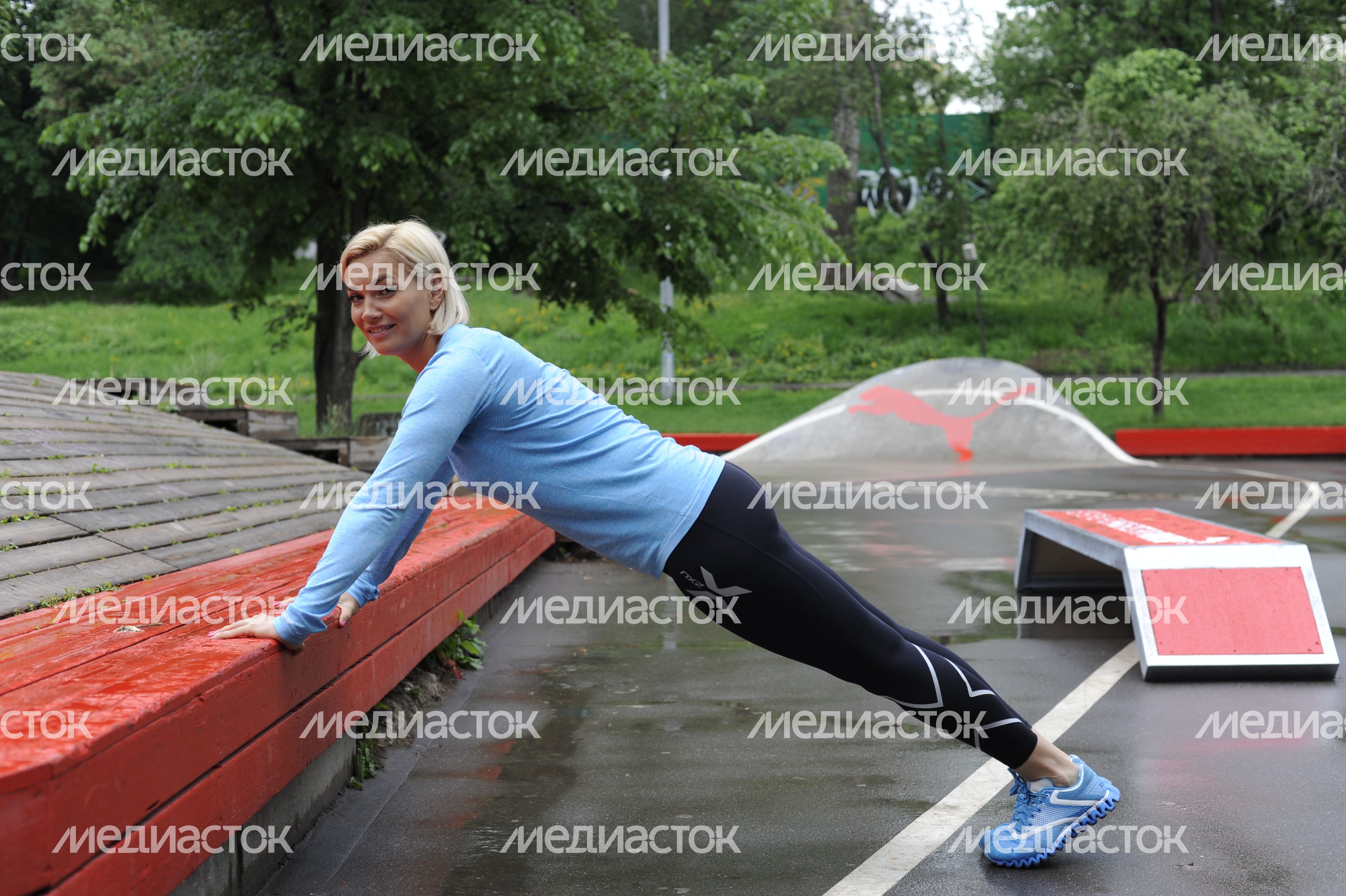 Тренировка в парке