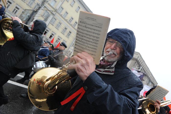 Первомайская демонстрация в Москве