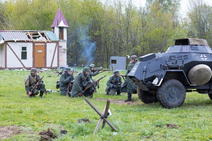 Военно-историческая реконструкция "Третий удар. Освобождение Крыма"