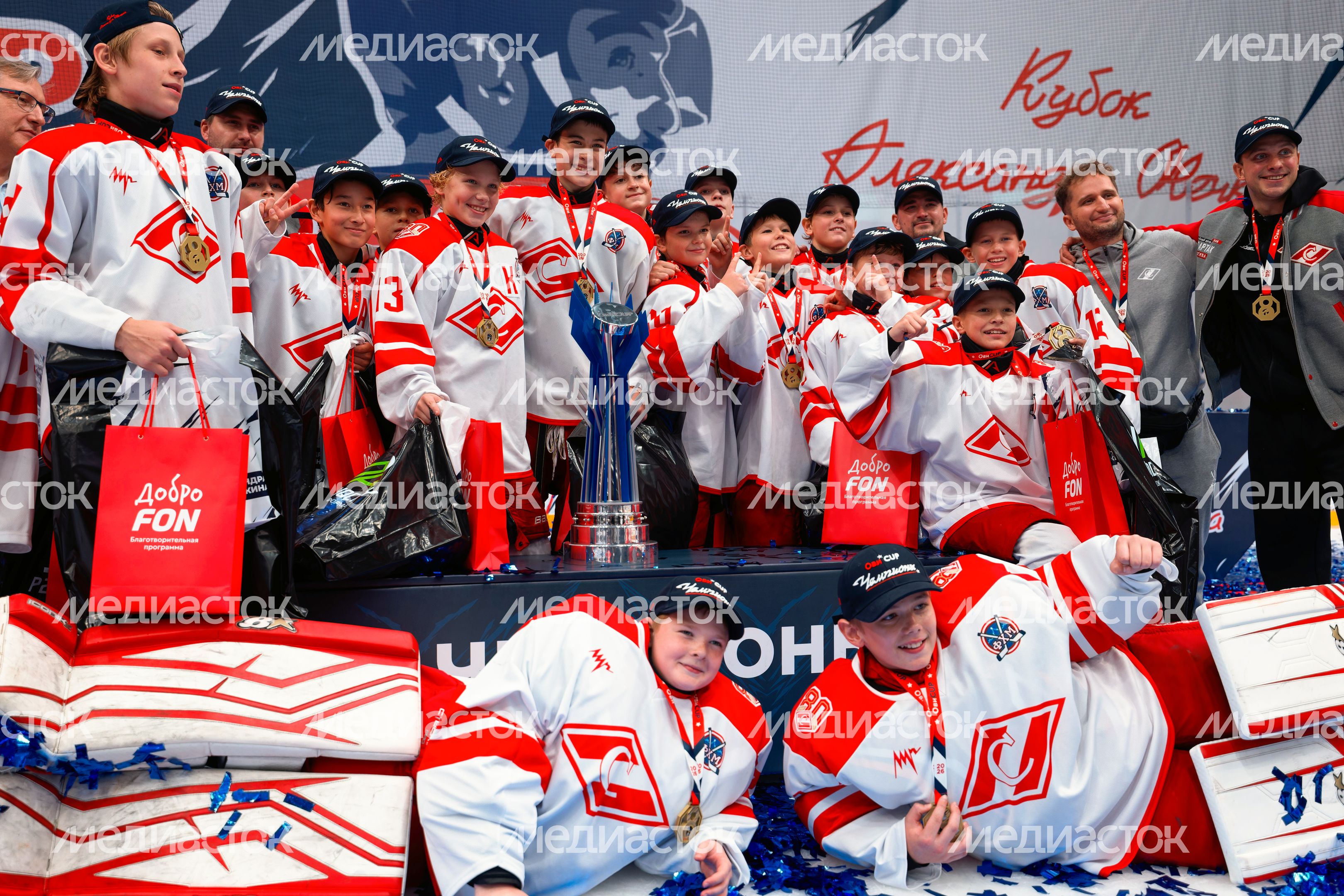 Победитель Кубка Александра Овечкина по хоккею «ОВИCUP-2026» – команда московского «Спартака»