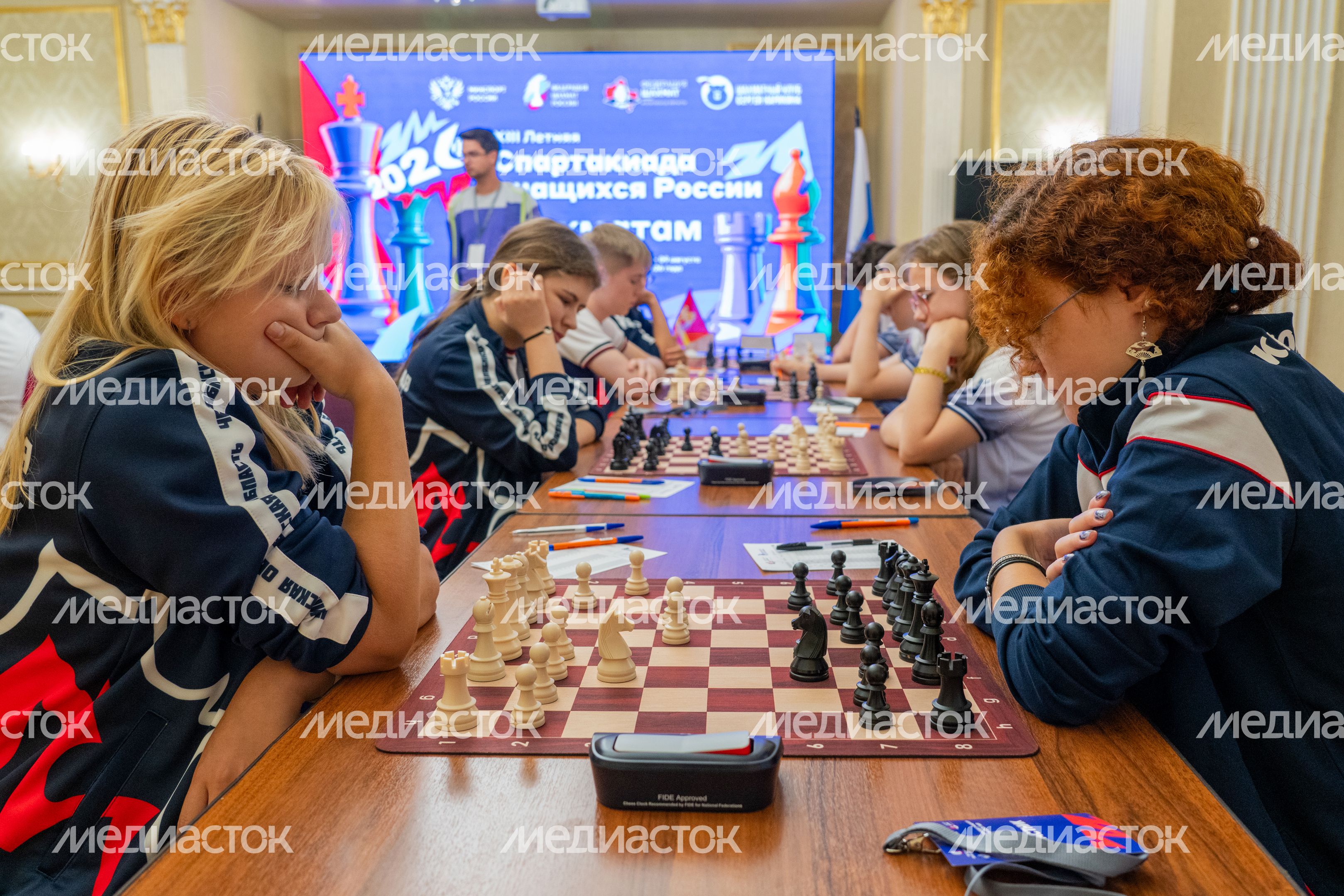 XIII летняя Спартакиада учащихся России по шахматам прошла в Красногорске
