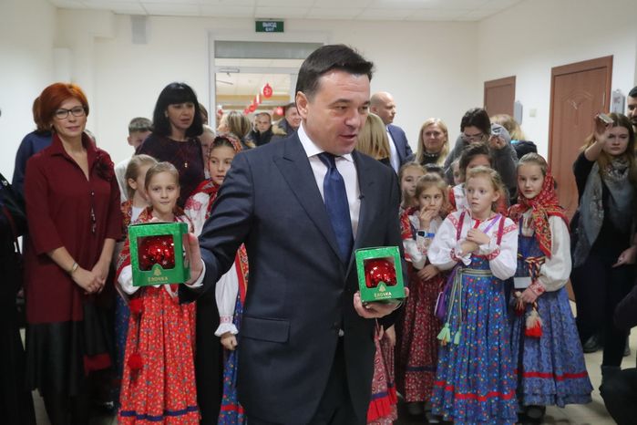 Рабочий визит губернатора Подмосковья в Клин