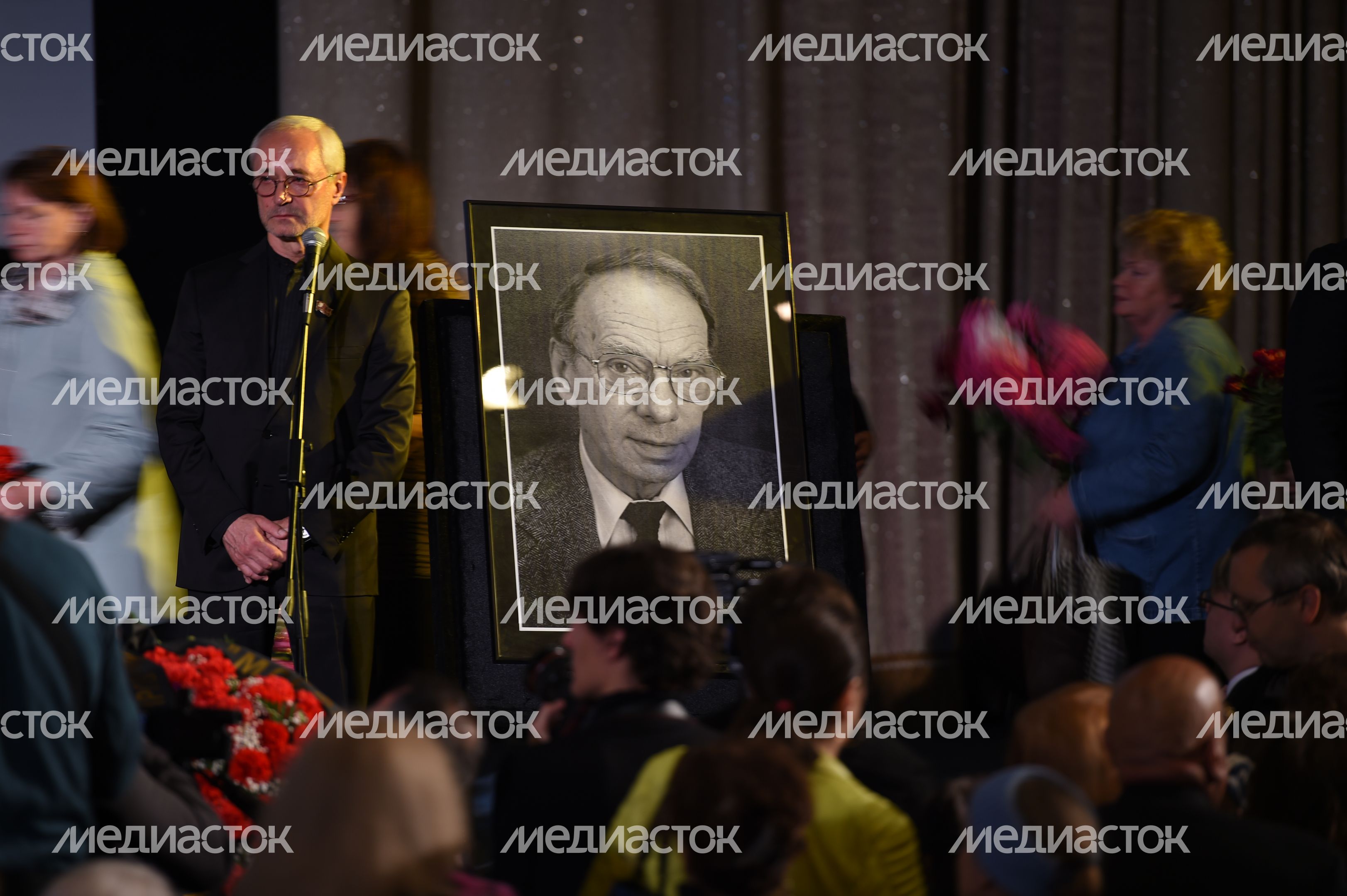 Прощание с актером Алексеем Баталовым в Доме кино в Москве