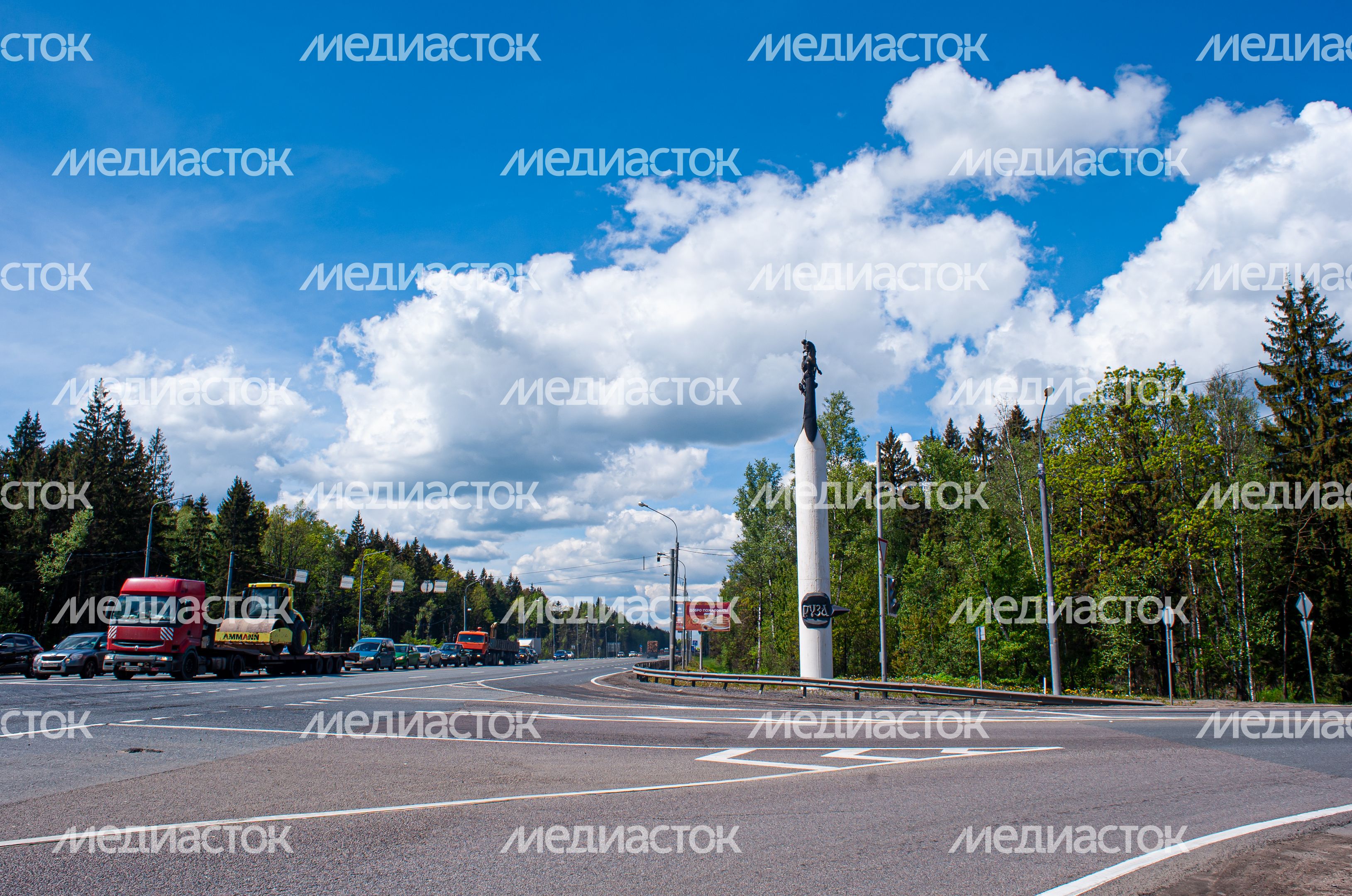 Весенние виды города Руза