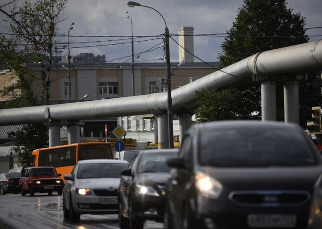 Автомобильное движение в Москве