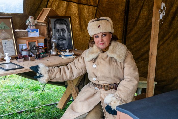 Интерактивные площадки для зрителей военно-исторической реконструкции «Битва под Москвой» ко Дню воинской славы России
