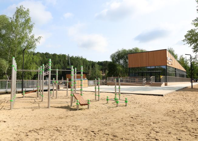 Благоустройство  лесопарка "Волкуша" в Лыткарино