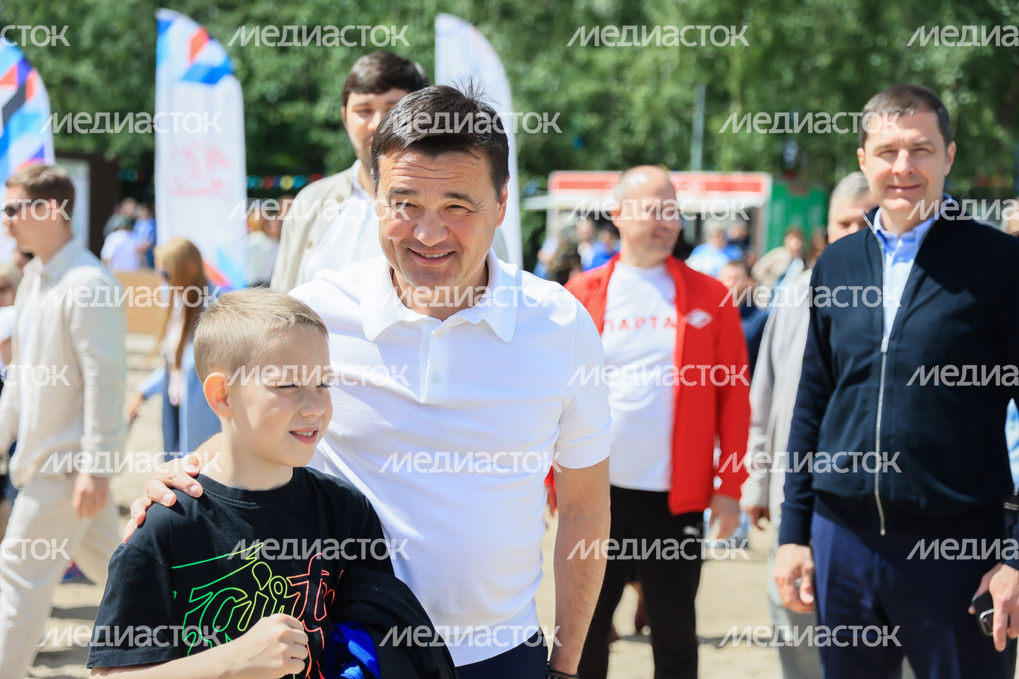 Посещение экологического фестиваля в Люберцах Губернатором Подмосковья