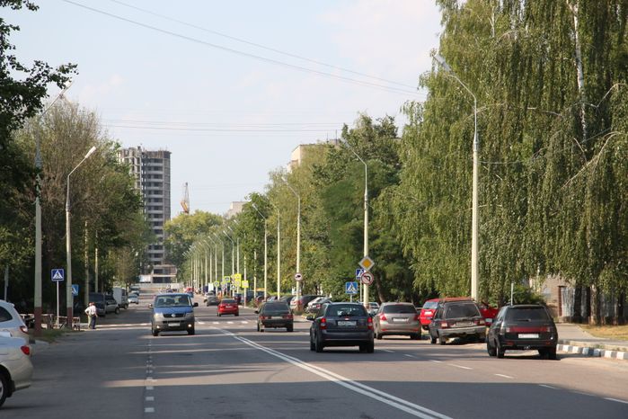 Улица Володарского в Дубне