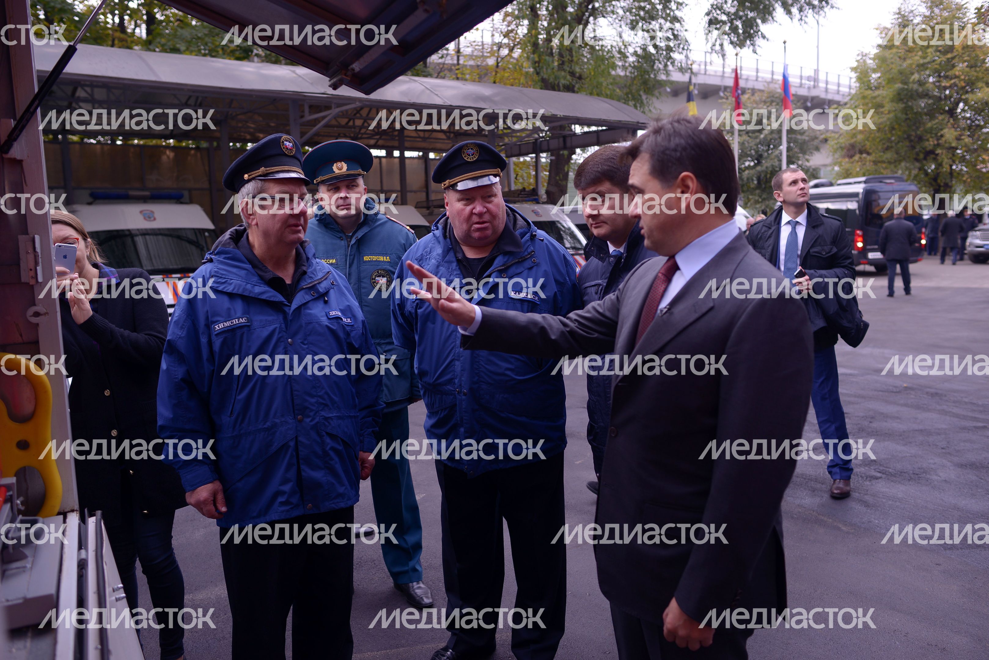 А. Воробьев посетил Химки с рабочим визитом