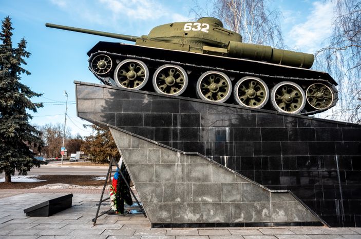 Зимние виды города Чехов