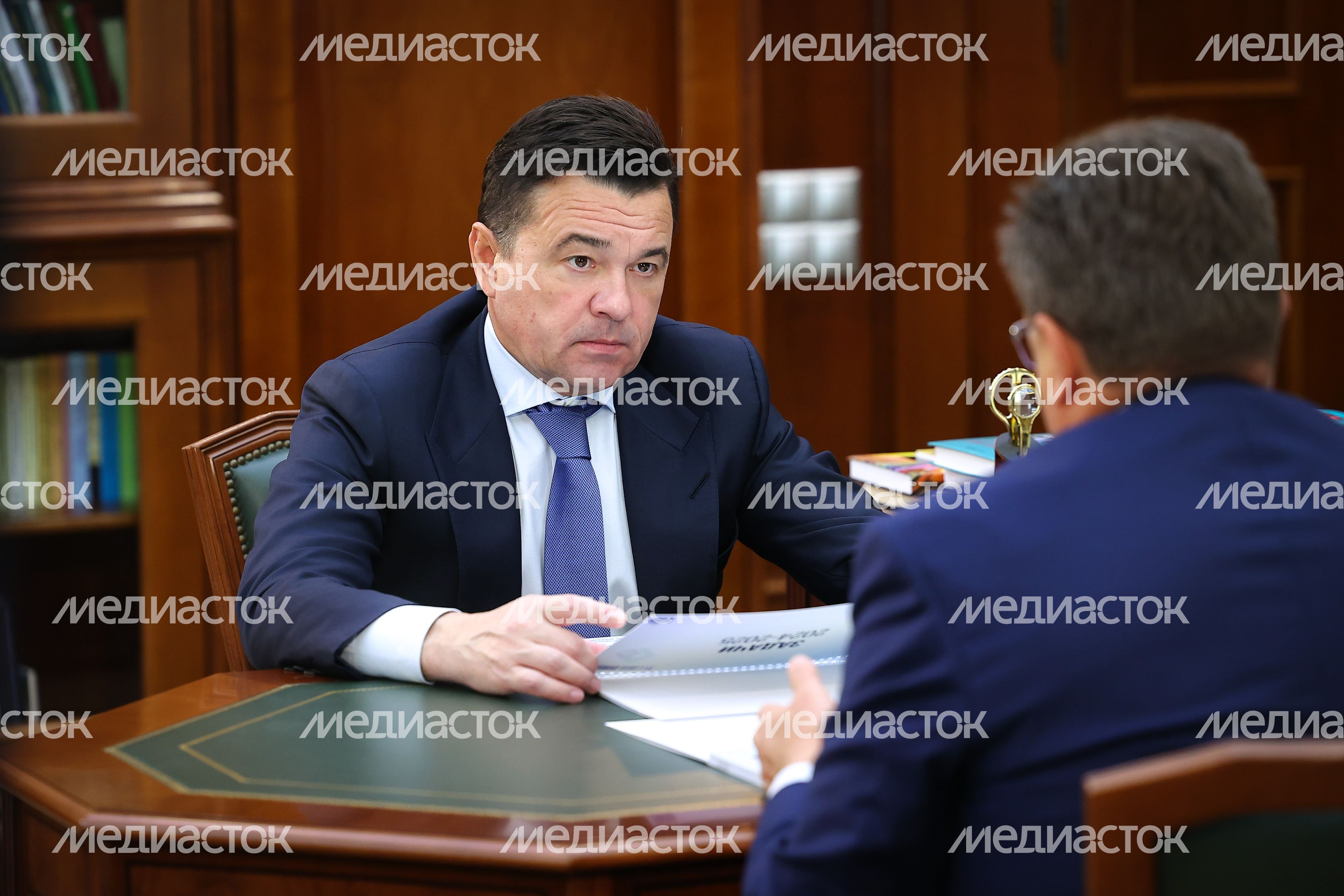 Встреча Губернатора Подмосковья с Главой Богородского округа