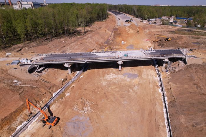 Строительство двух участков Южно-Лыткаринской автодороги
