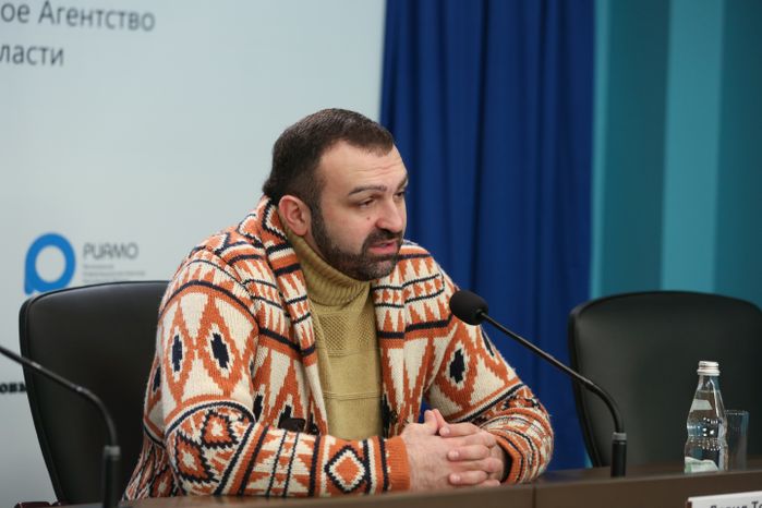 Пресс-конференция Давида Гвинианидзе в РИАМО