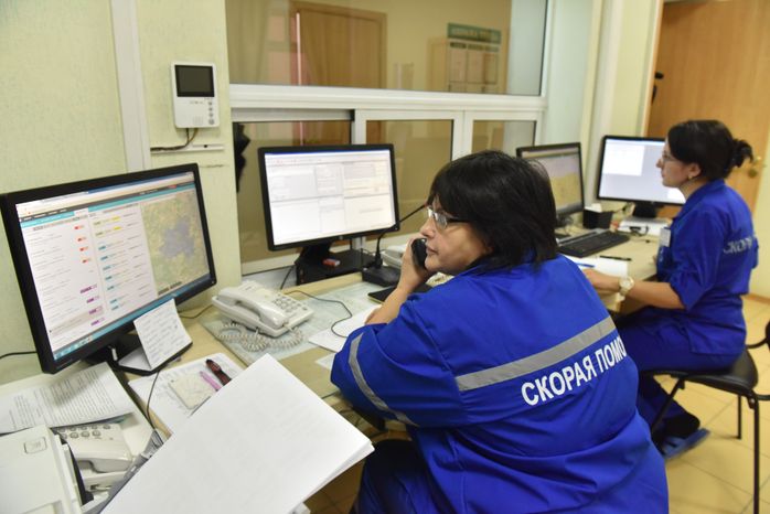 А. Воробьев посетил районную больницу №1 в Чехове