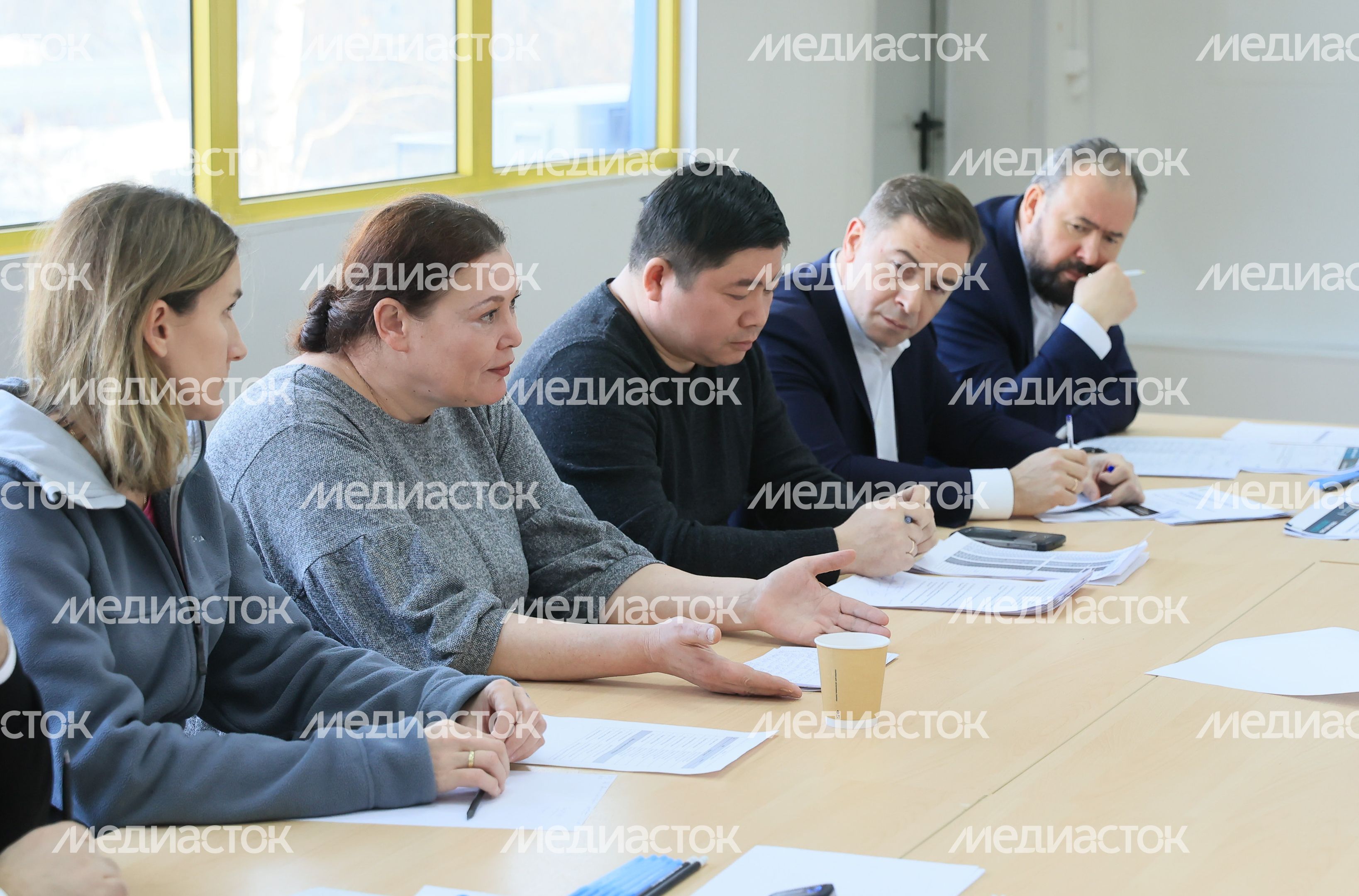 Посещение губернатором Подмосковья мкр. Новые Химки