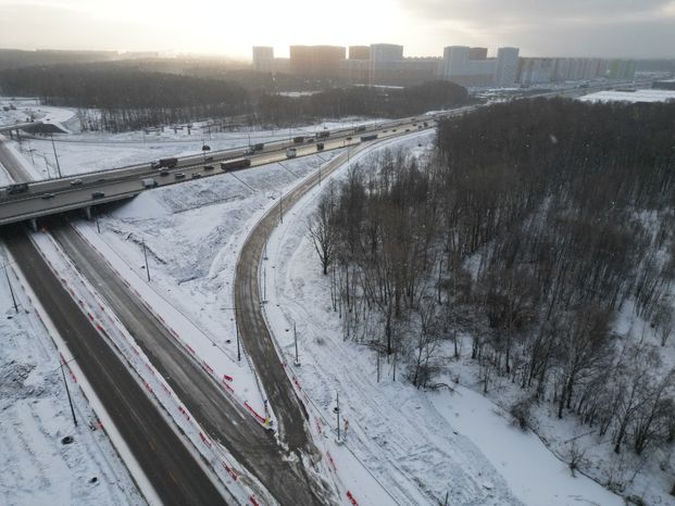 Первый участок Южно-Лыткаринской автомагистрали открыли в Ленинском округе