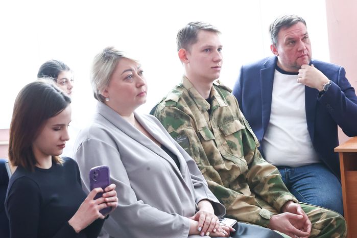 «Урок мужества» с участием Губернатора Подмосковья в Климовске