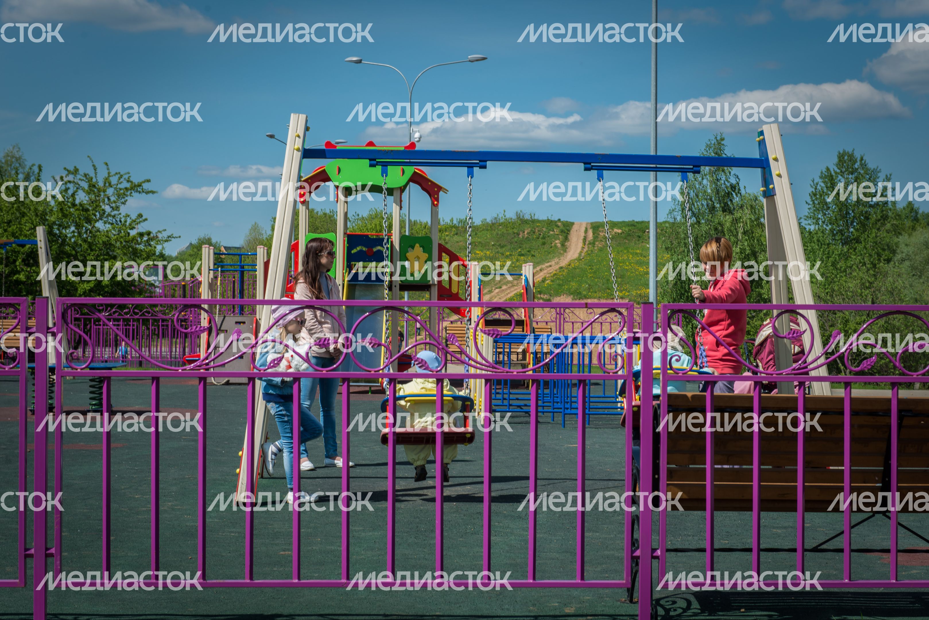 Детская площадка в Долгопрудном