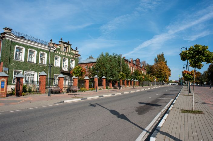 Осенние виды города Талдом