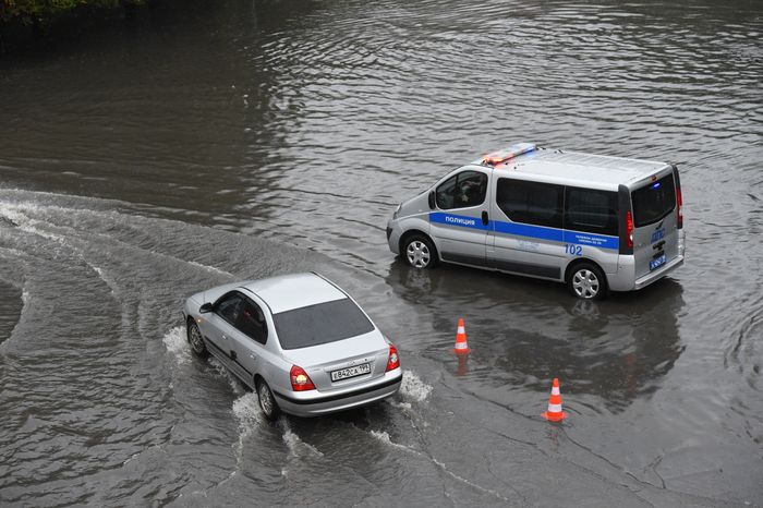 Затопление в Москве