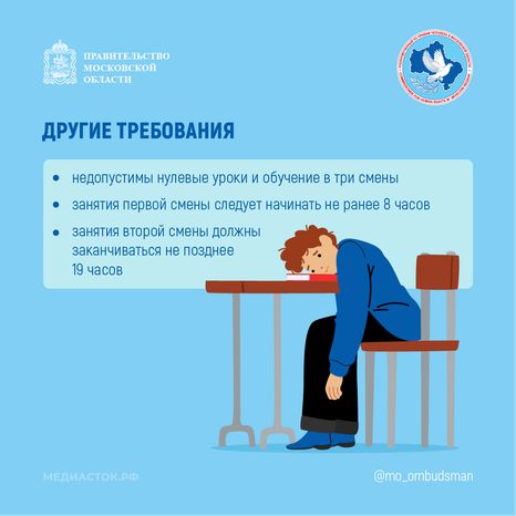 Школьники каких классов не могут учиться во вторую смену квадрат 02