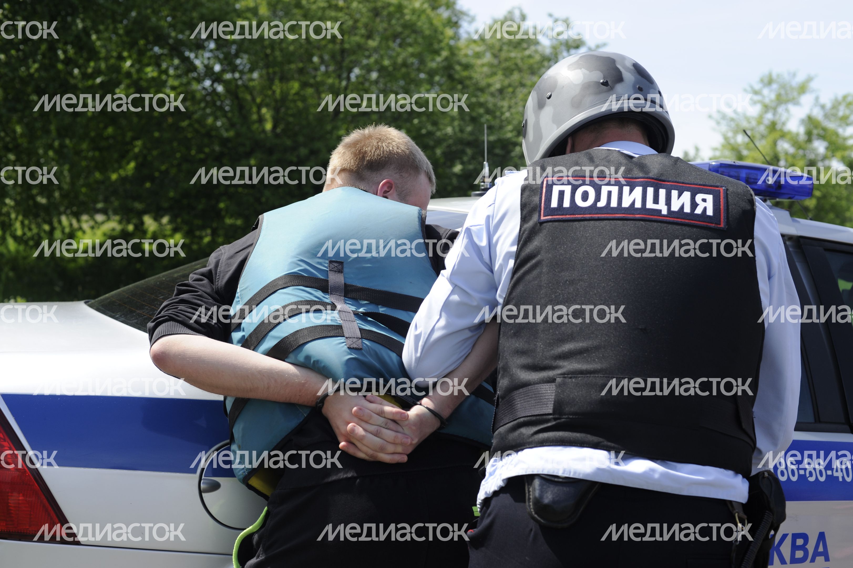 Учения вневедомственной охраны на Учинском водохранилище