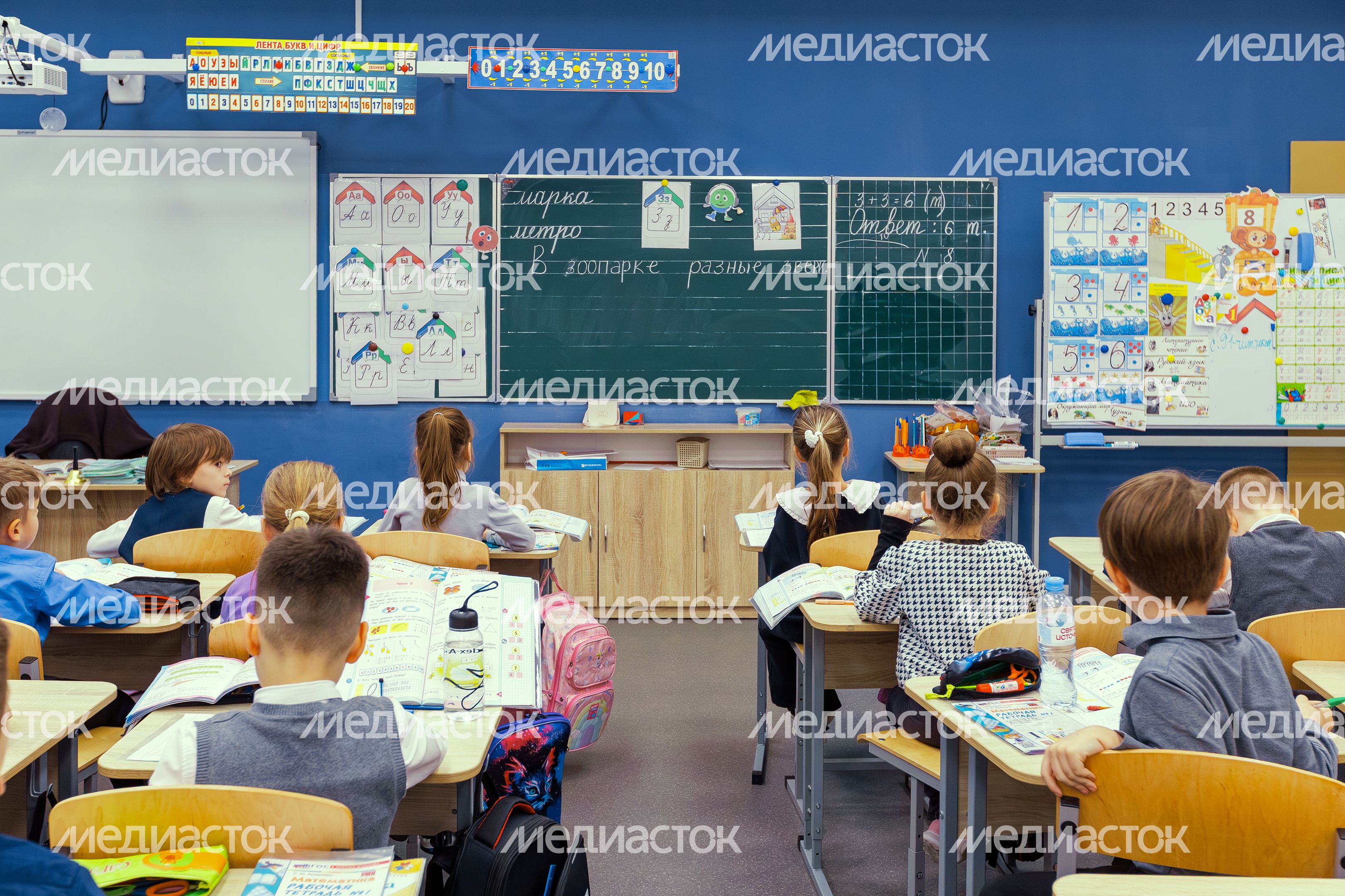 Учебный класс нового корпуса школы №15 в ЖК «Героев» в Балашихе Учебный класс нового корпуса школы №15 в ЖК «Героев» в Балашихе