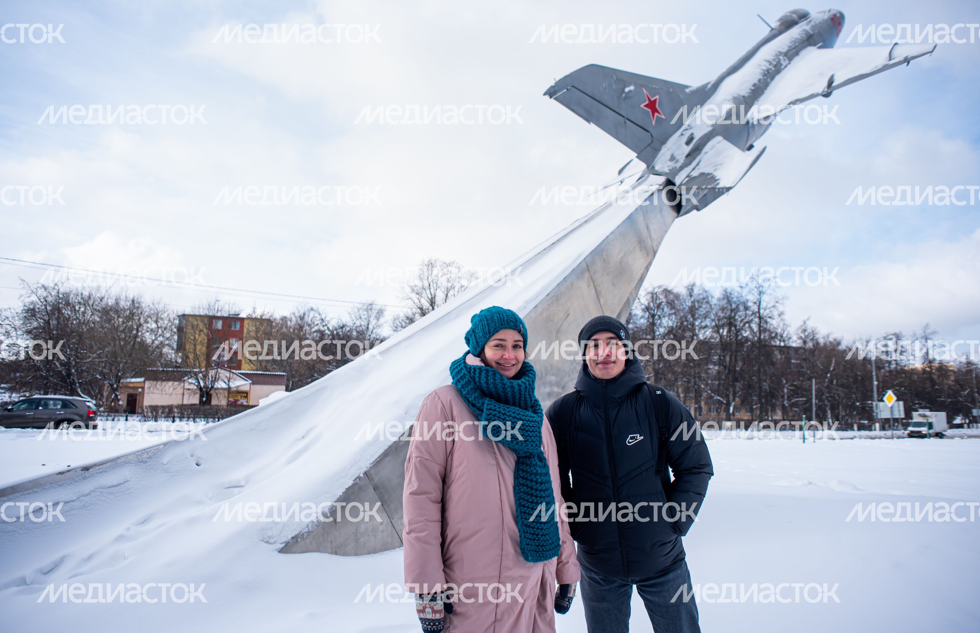 Зимние виды города Жуковский