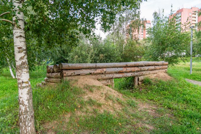 Сквер защитников Москвы на месте Лобненского рубежа