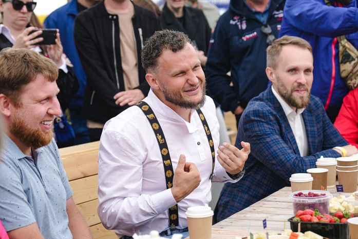 Олег Сирота на "Сырном фестивале" в Истре