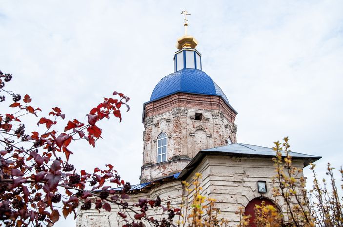 Храм Николая Чудотворца в посёлке Буденовец