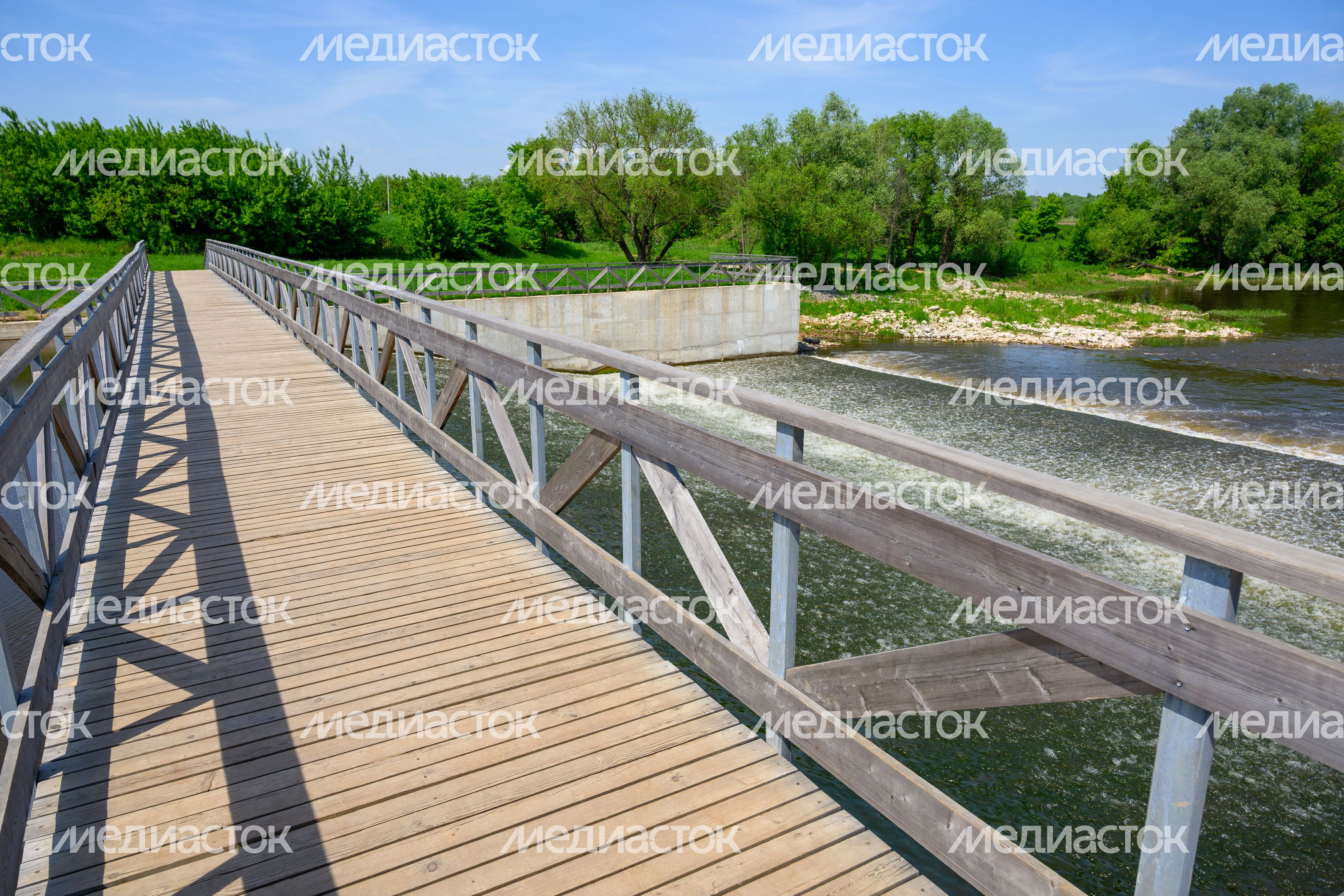 Зарайская плотина на реке Осетр Зарайская плотина на реке Осетр