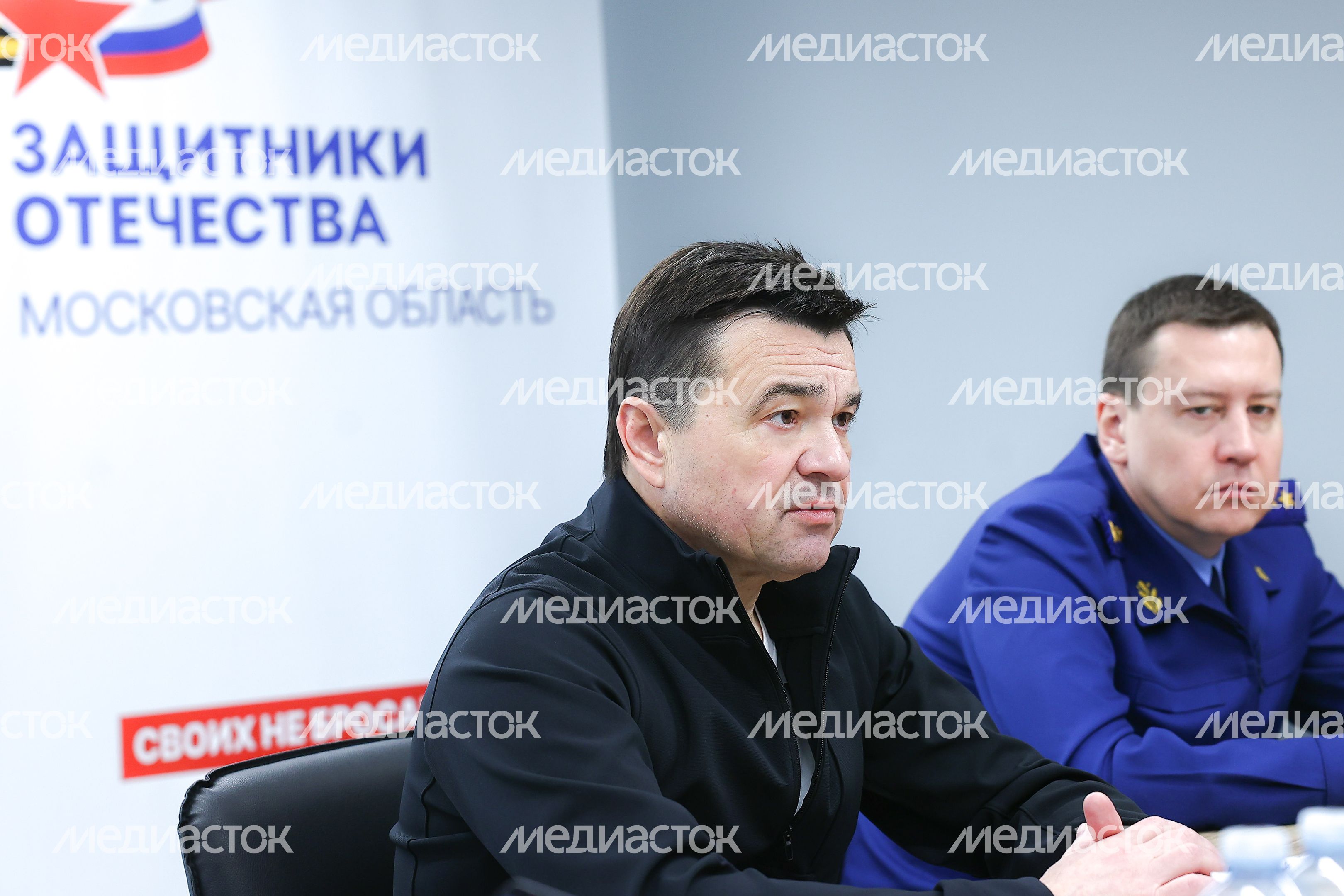 Андрей Воробьев провел очередной штаб на месте теракта в "Крокус Сити Холле"