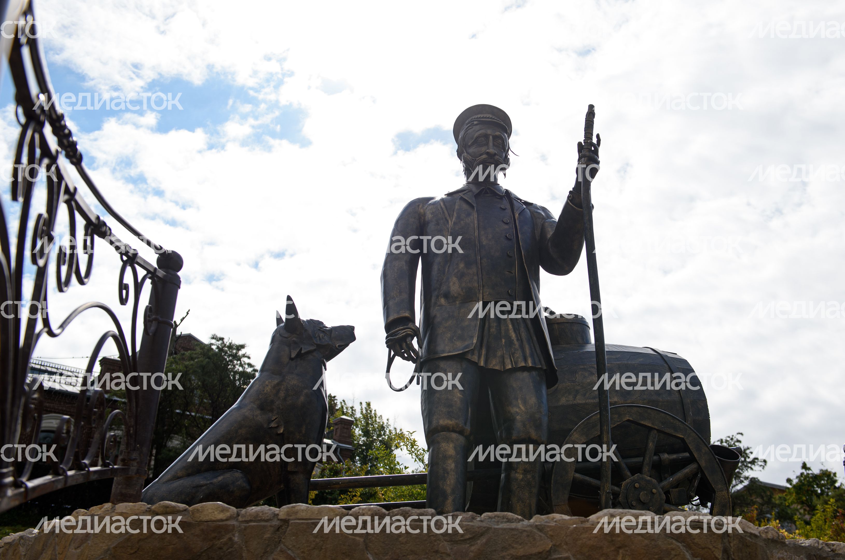 Коломна. Памятник водовозу Коломна. Памятник водовозу