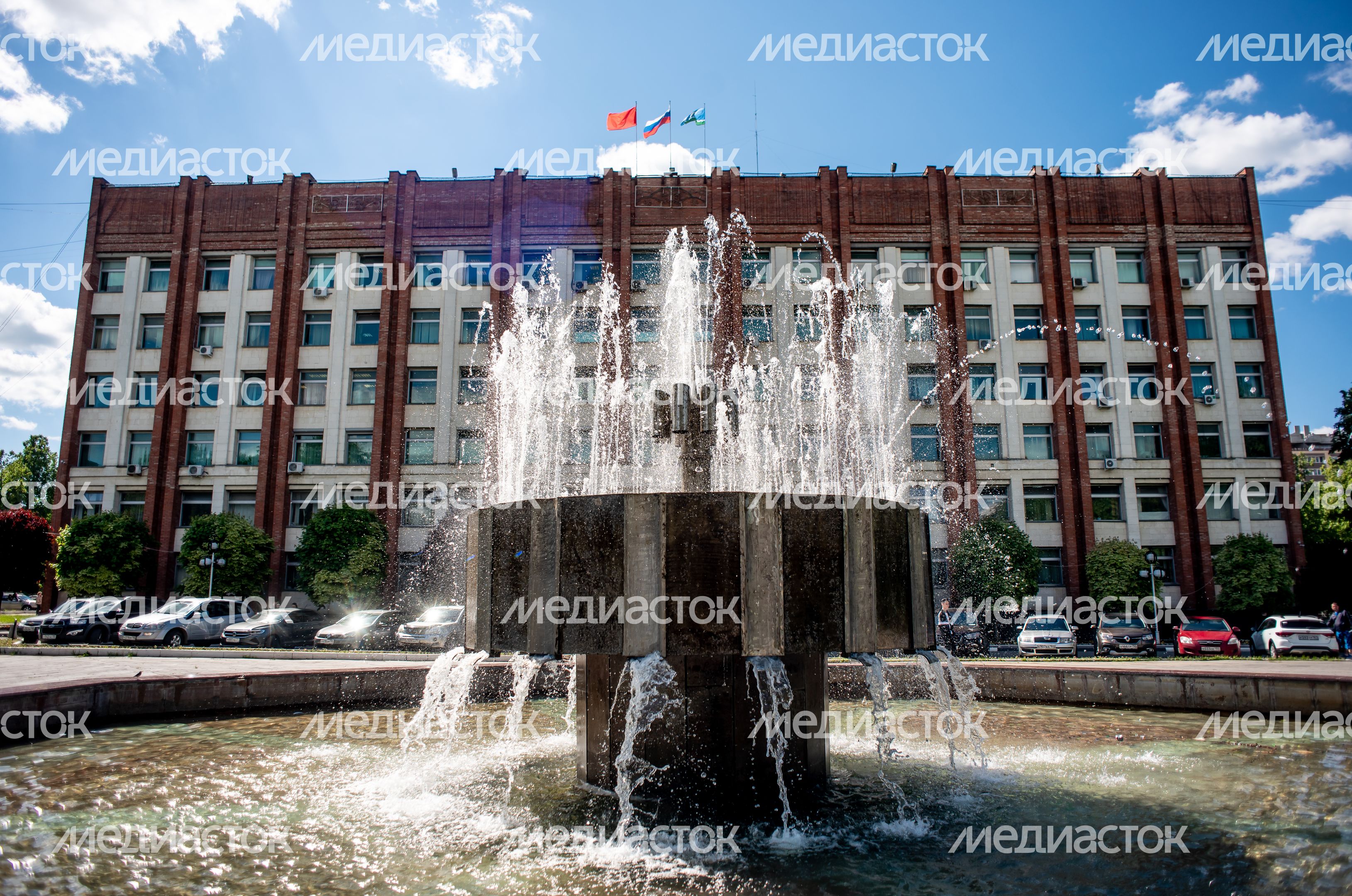 Летние виды города Ступино