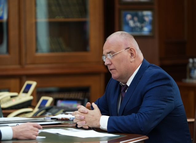Андрей Воробьев встретился с главой Талдомского городского округа