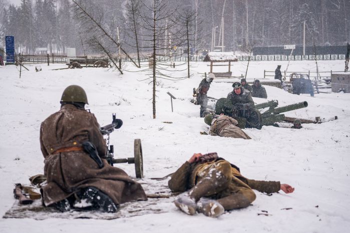 Военно-историческая реконструкция Битвы за Москву в Одинцовском округе