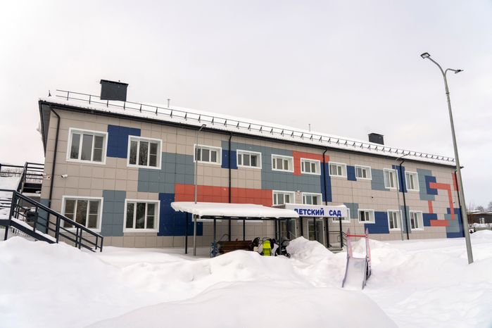 Детский сад в поселке Колюбакино Рузского округа после капитального ремонта