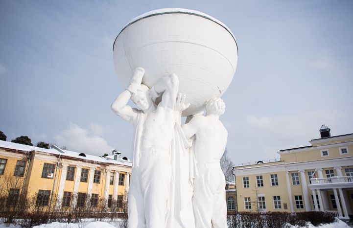 Зимние виды города Жуковский