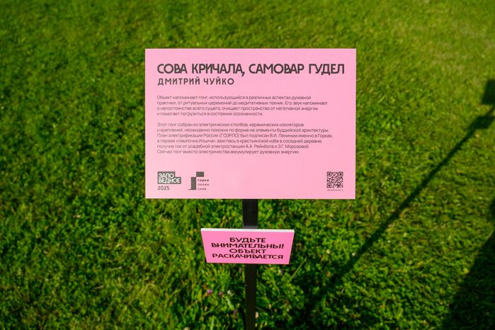 Фестиваль современного искусства "Заповедное" в Горках Ленинских