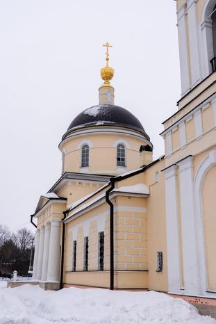 Радонеж Сергиево-Посадского горокруга. Зима