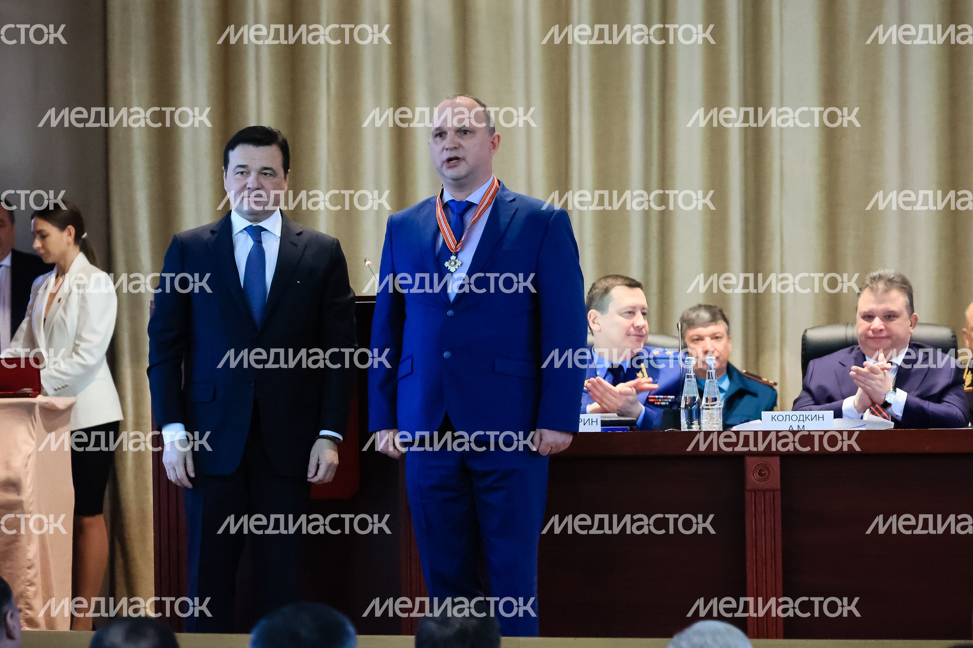 Посещение губернатором Коллегии МВД РФ по Московской области