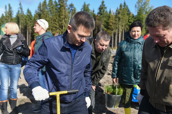 Ежегодная экологическая акция «Наш лес. Посади свое дерево» в Одинцовском городском округе