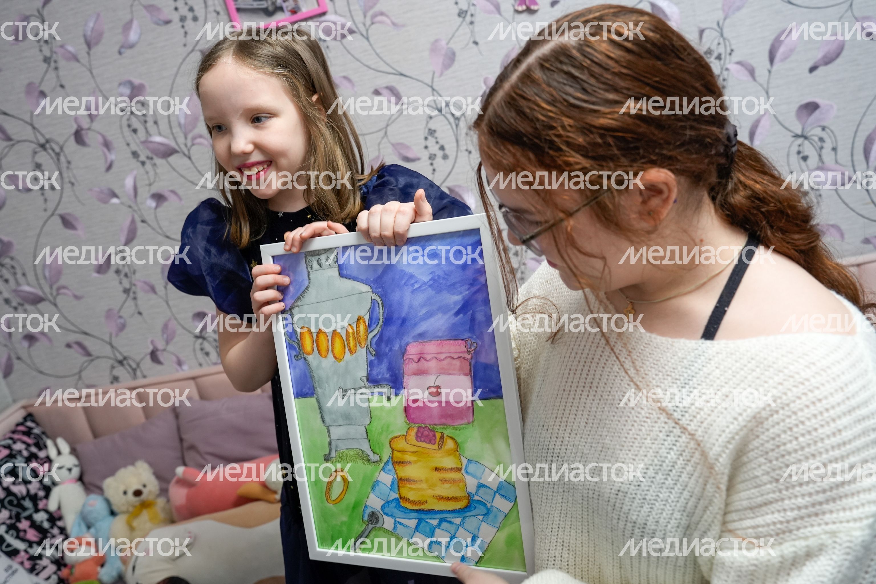 Семья кавалера Ордена Мужества Олега Шорикова из Лобни