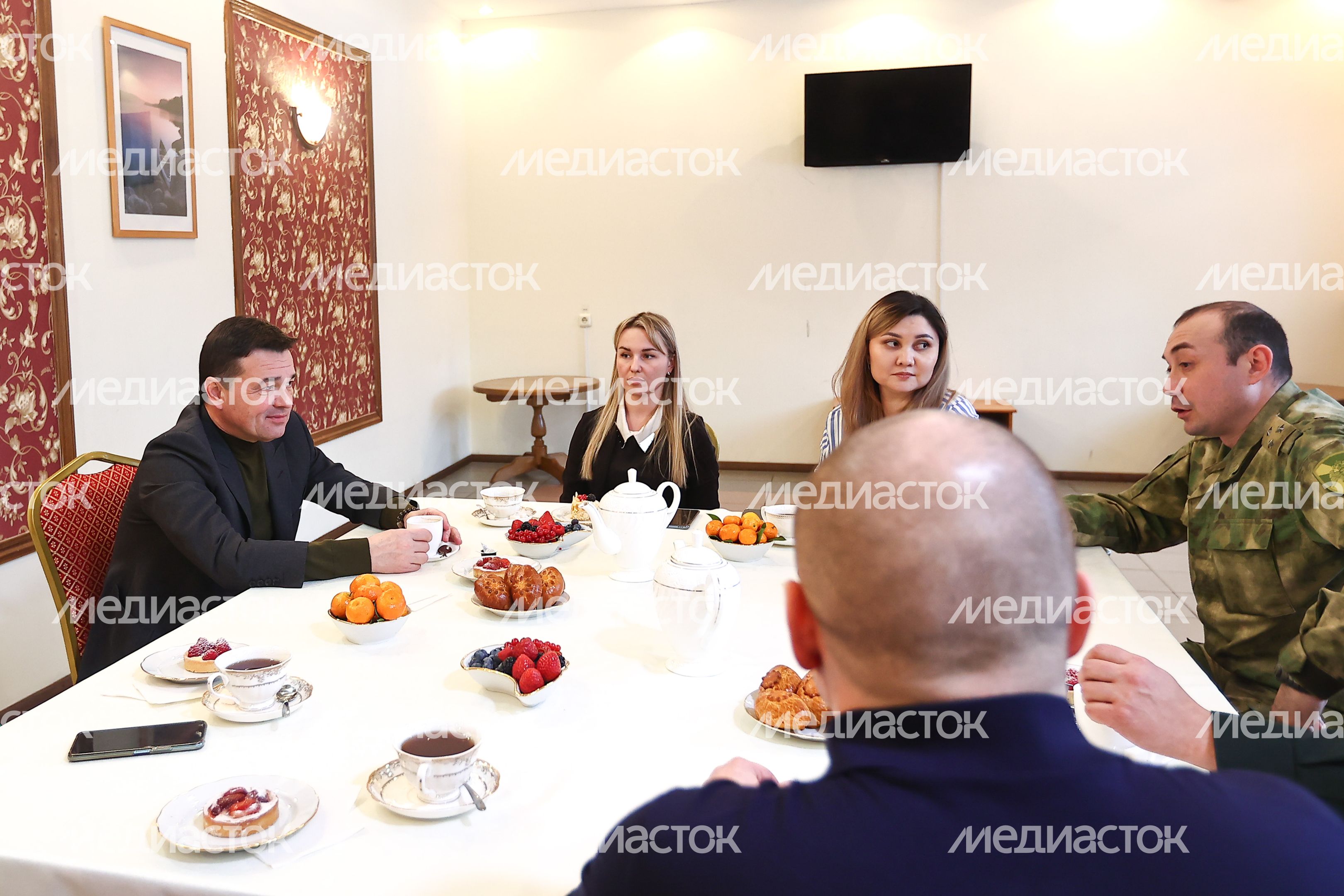 Встреча Губернатора Подмосковья с женами участников СВО