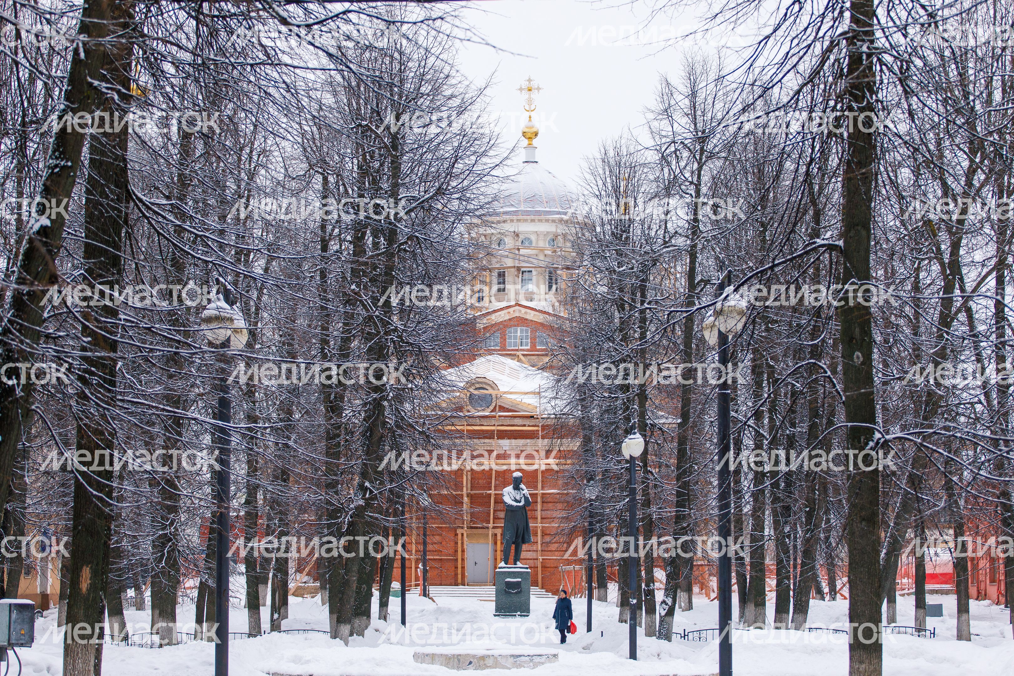 Клин. Виды города. Зима Клин. Виды города. Зима