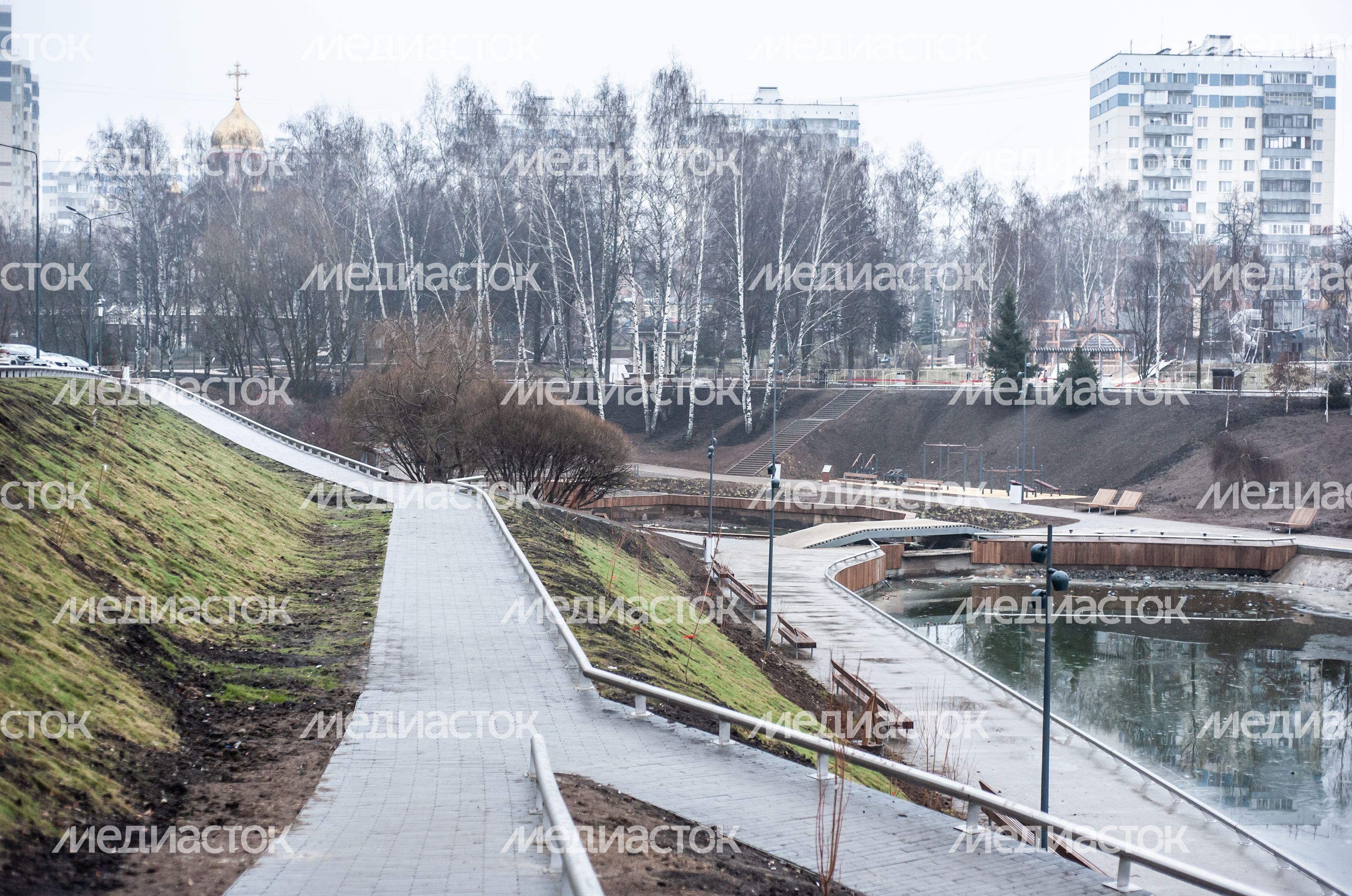 Виды города Видное
