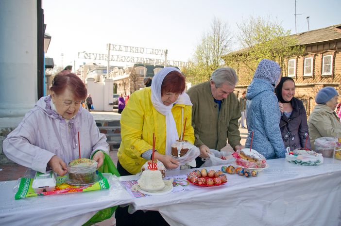 Празднование Пасхи в Ногинске